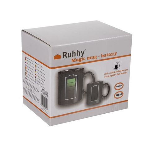 Magic mug - battery 330ml Ruhhy 22103