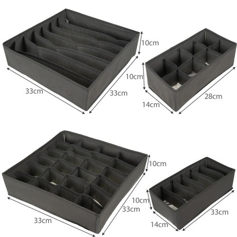 Unterwäsche-Organizer - 4er-Set. Ruhhy 19914