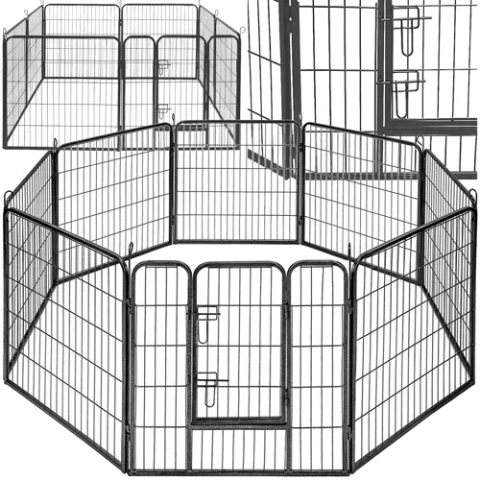 Parc pour animaux 80x80cm Malatec 23769