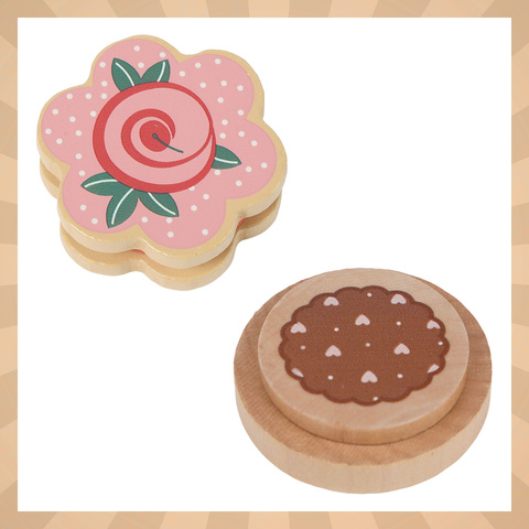 Children's tea set + Kruzzel 26418 cake stand