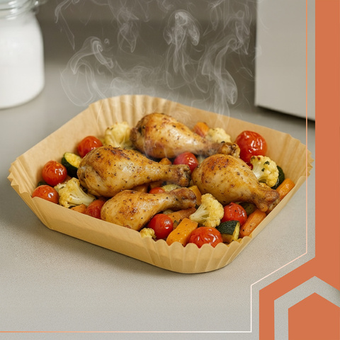 Feuille de papier pour friteuse Ruhhy 26955