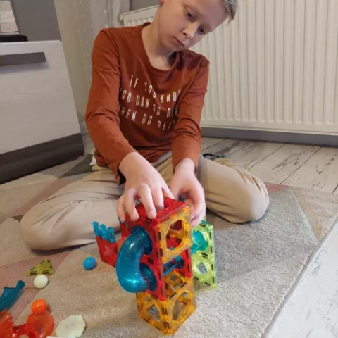 Magnetblöcke - Spur 77 Stück. Kruzzel 22684