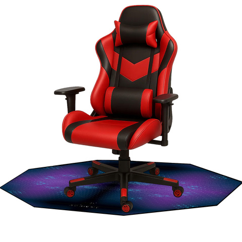 Gaming-Matte unter dem Stuhl, 8-eckig, Dunmoon 25955