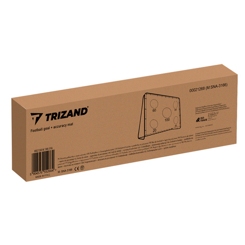 Soccer goal + accuracy mat Trizand 21268