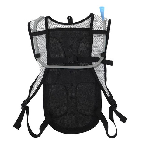 Backpack with water bladder - gray 23489