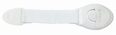 Security - lock for cabinets 10 pcs. white