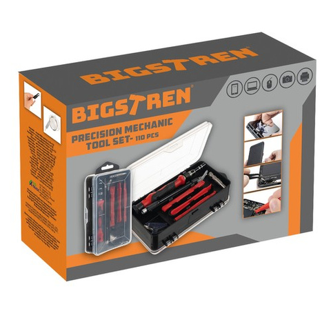 Werkzeugsatz für Feinmechanik 110-tlg