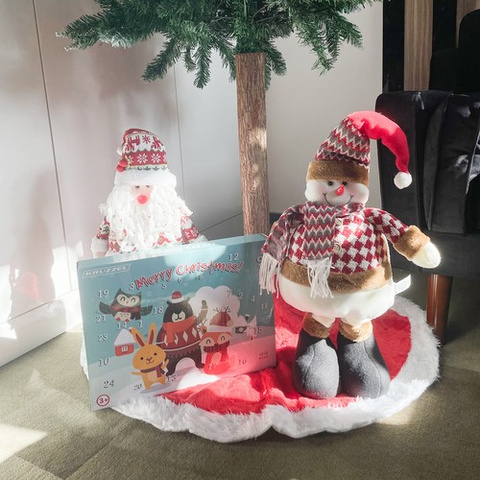 Weihnachtsschneemann - Teleskop 105cm Ruhhy 22341