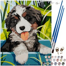 Peinture par numéros 40x30cm - Chien Maaleo 22780