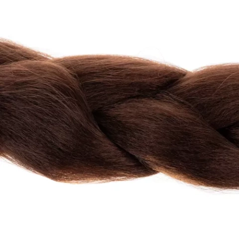 Tresses cheveux synthétiques marron Soulima 23567