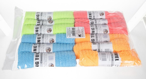 Microfiber cloths - set of 12