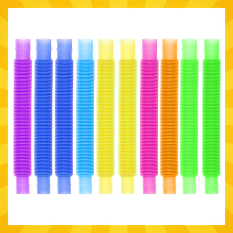 Sensory tubes - 10 pcs. Kruzzel 26693