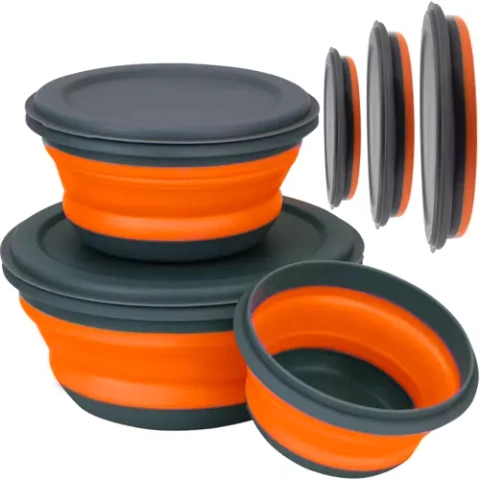 Bols pliables en silicone - 3 pcs. Ruhhy 20781