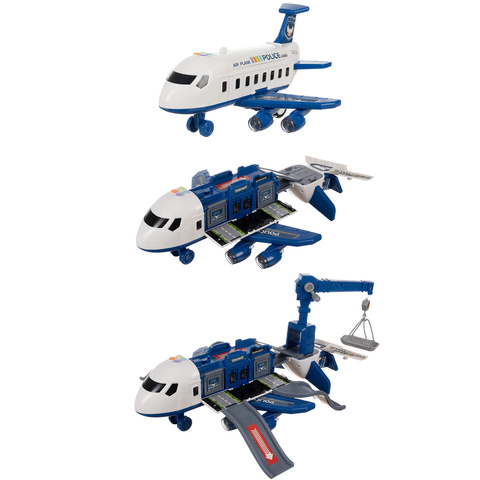 Folding police plane - parking lot 26680