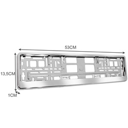 License plate frame 2 pcs Xtrobb 22048