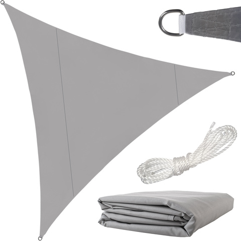 Sonnensegel 4x4x4m - grau Gardlov 23141