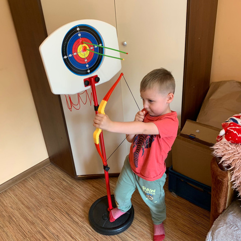 Basketball and shooting range game set 23415