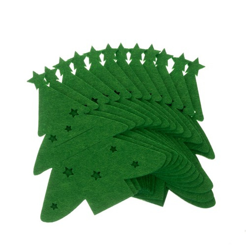 Cutlery case - Christmas trees 12 pcs. Ruhhy 24824