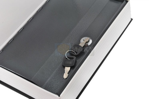 Safe - a box hidden in a book