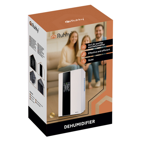 Déshumidificateur d'air Ruhhy 26627, absorbeur d'humidité