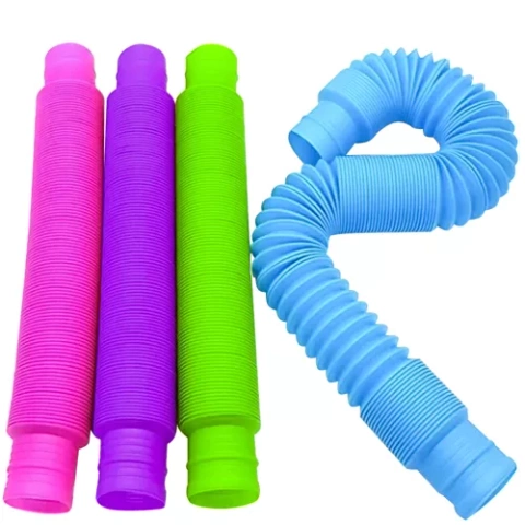 Sensory tubes/pipes - 10pcs Kruzzel 19739