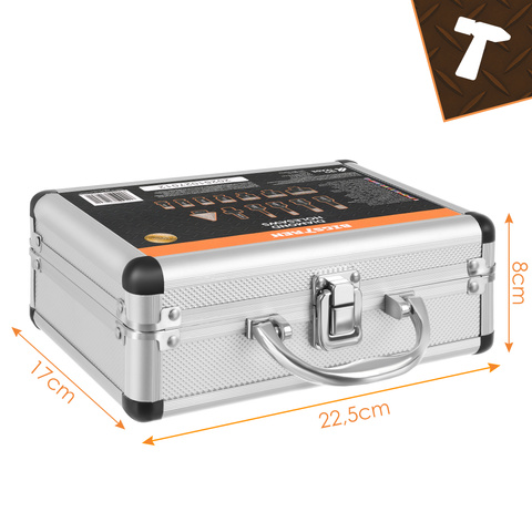 Deimantiniai skylių pjūklai - 13 vienetų rinkinys Bigstree 27012