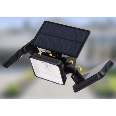 Saulės energija varomas šviestuvas 180 LED Izoxis 24889