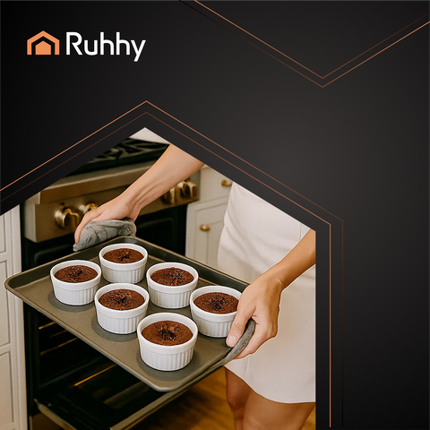 Ramekin - ovenproof dish 6 pcs. Ruhhy 25705