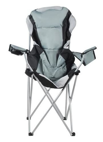 Black and gray fishing chair