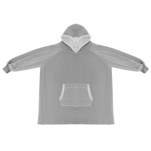 XXL-Sweatshirt - graue Decke Ruhhy 24402