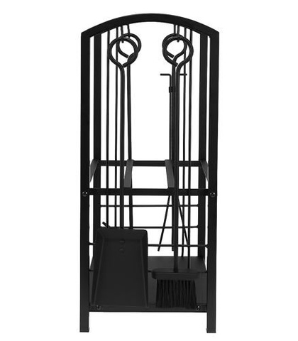 Wood stand with accessories PK011