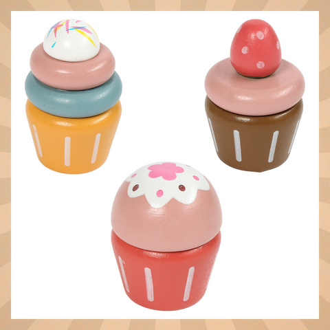 Children's tea set + Kruzzel 26418 cake stand