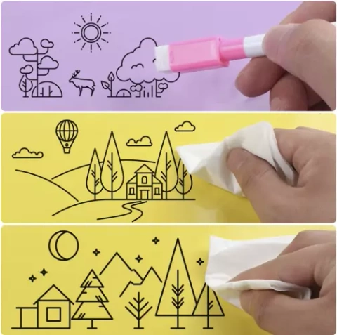 Dry erase markers - set of 16 Maaleo 21647