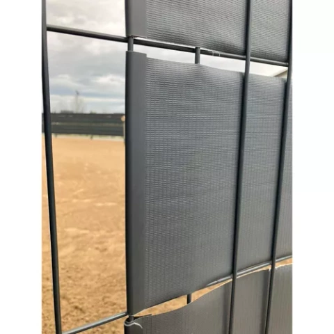 Taśma ogrodzeniowa 19cmx35m 450g/m2 antracyt 23696