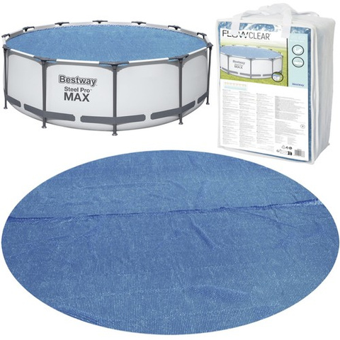 Couverture solaire pour piscine de 366 cm - BESTWAY 58242