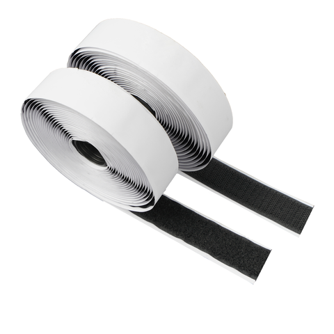 Velcro autocollant noir 5 m x 2,5 cm Ruhhy 24237