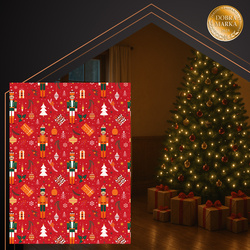 Flanell-Weihnachtsdecke 1,5 x 2 m Ruhhy 26607