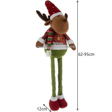 Renne de Noël - télescopique 95cm Ruhhy 22329