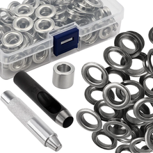 Lot d&#39;œillets pour bâche 10 mm, 100 pièces, Gardlov 25811