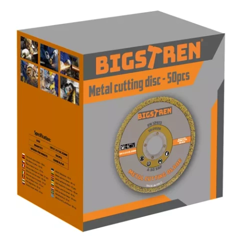 Metal cutting disc - 50pcs Bigstreen 21639