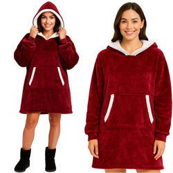 XXL sweatshirt - red blanket Ruhhy 26145
