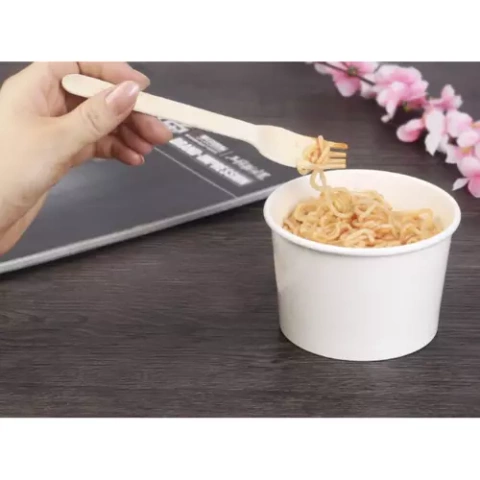 Wooden forks - 100pcs Ruhhy 20697