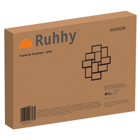 10-photo frame - white