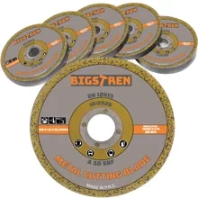 Disque à tronçonner pour métal - 50 pièces Bigstreen 21639