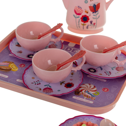 Children's tea set in a suitcase 26367