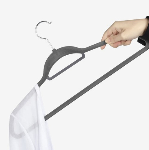 Kleiderbügel 20 Stück - grau Ruhhy 22535