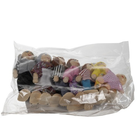 Miniature dolls - 7pcs Kruzzel 19764