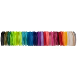 PLA 3D filaments - 30 pcs. x 3m 19875