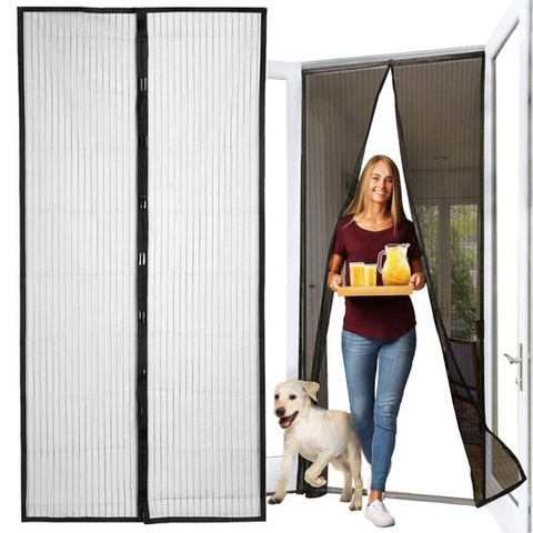 Moustiquaire de porte universelle 80/90/100 x 210/22