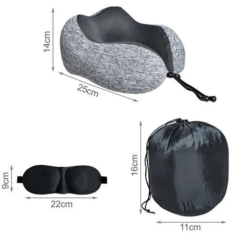 3D travel pillow
